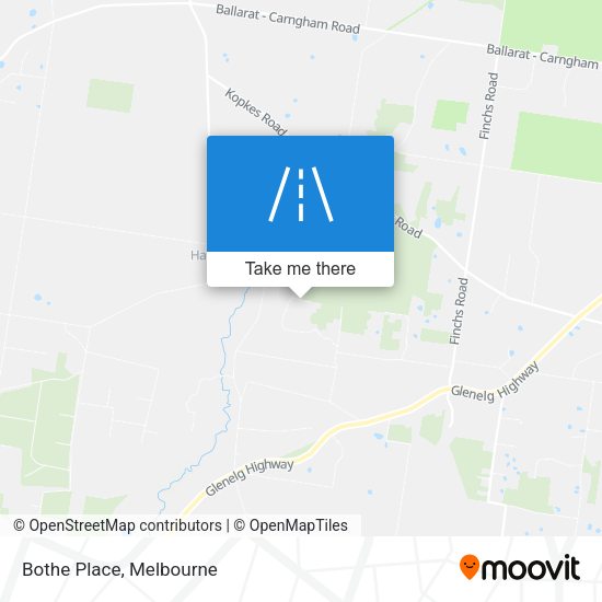 Bothe Place map