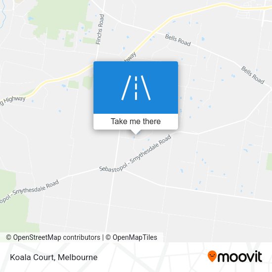 Koala Court map