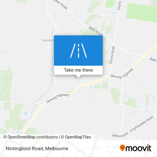 Nintingbool Road map
