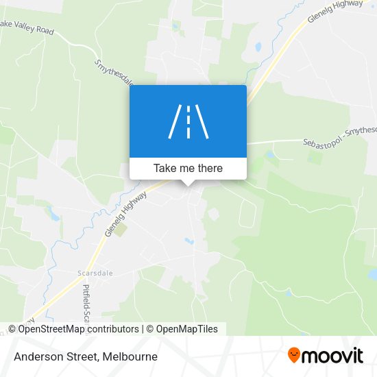 Anderson Street map