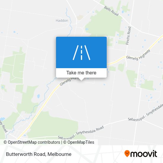 Butterworth Road map