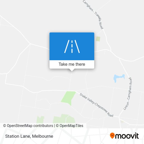 Station Lane map