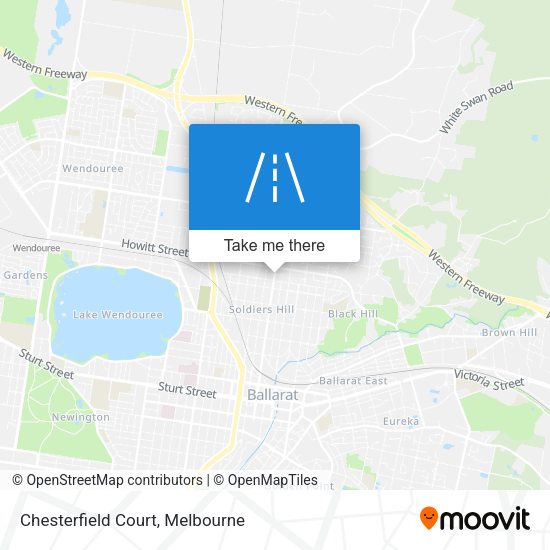 Chesterfield Court map