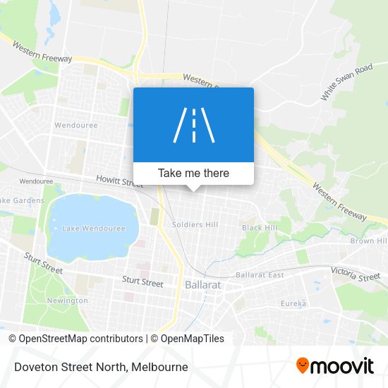 Doveton Street North map