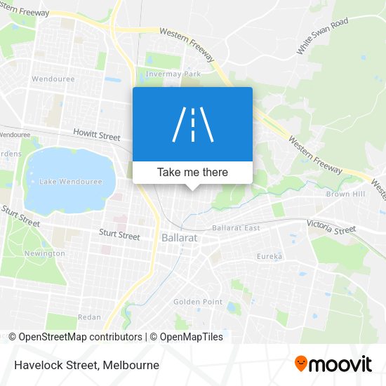 Havelock Street map