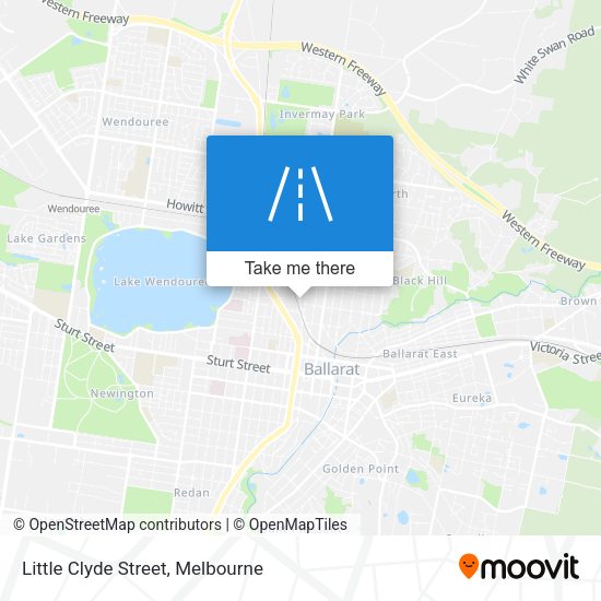 Little Clyde Street map