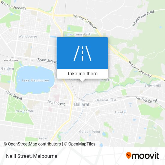 Neill Street map
