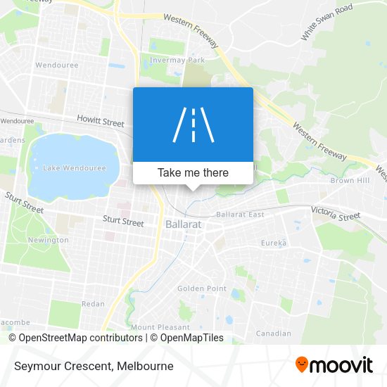 Seymour Crescent map