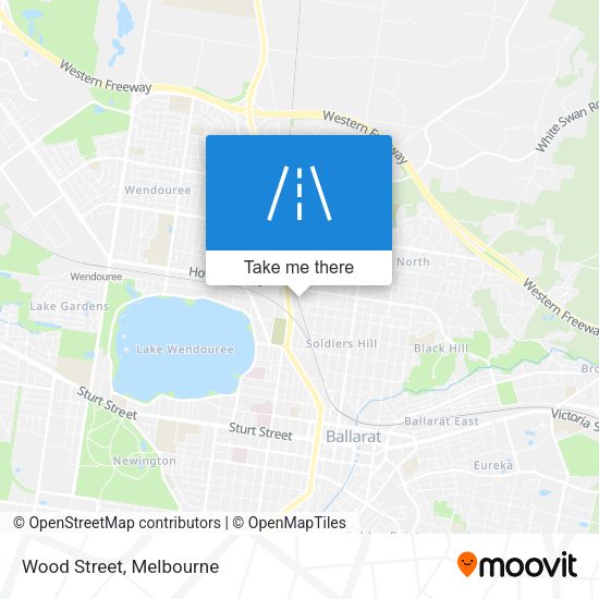 Wood Street map