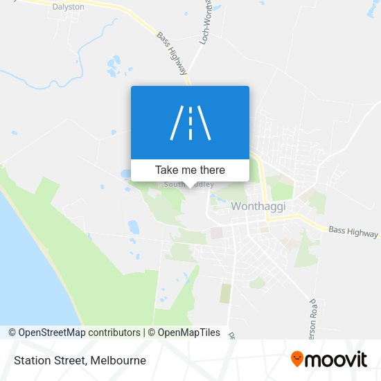 Station Street map