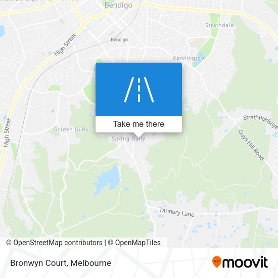 Bronwyn Court map