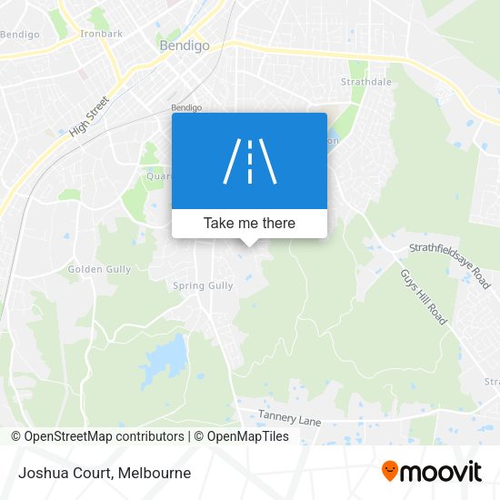 Joshua Court map