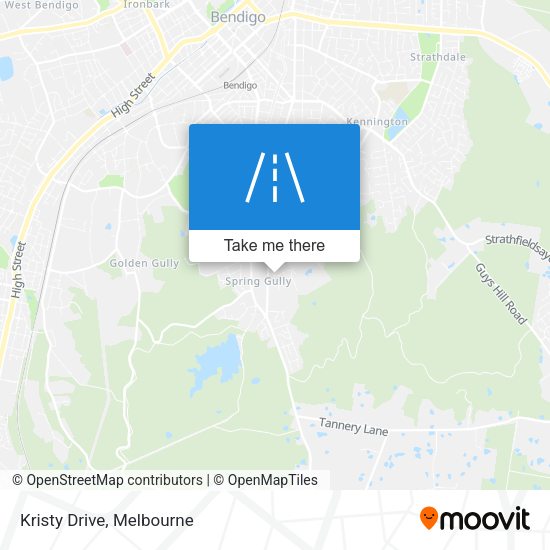 Kristy Drive map