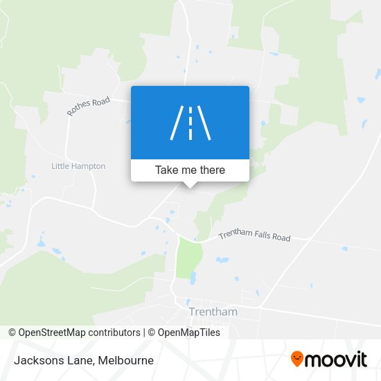 Jacksons Lane map