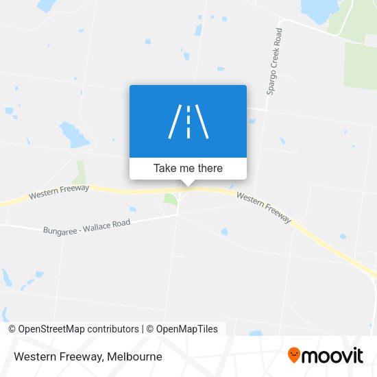 Western Freeway map