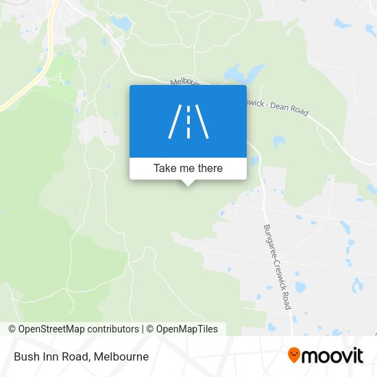 Bush Inn Road map