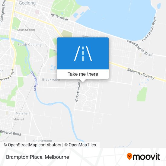 Brampton Place map