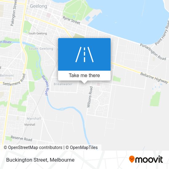 Buckington Street map