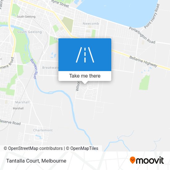 Tantalla Court map