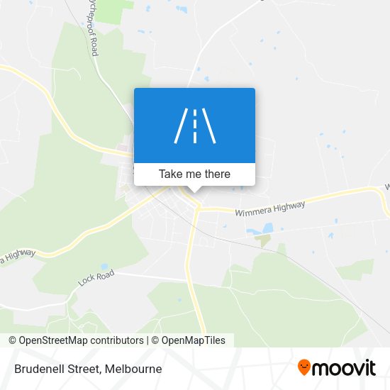 Brudenell Street map