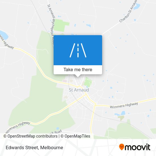 Edwards Street map