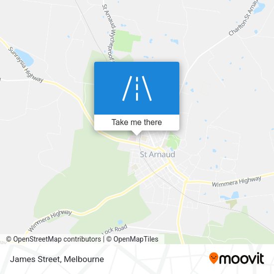 James Street map