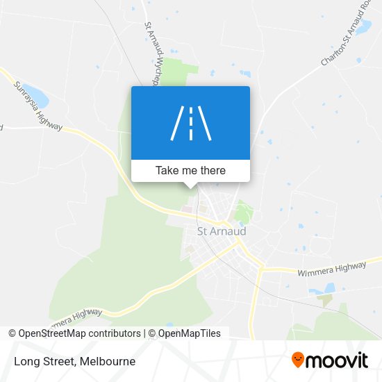 Long Street map