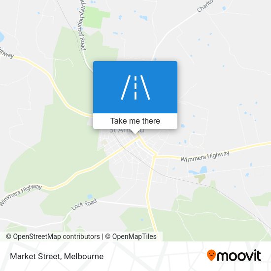 Market Street map