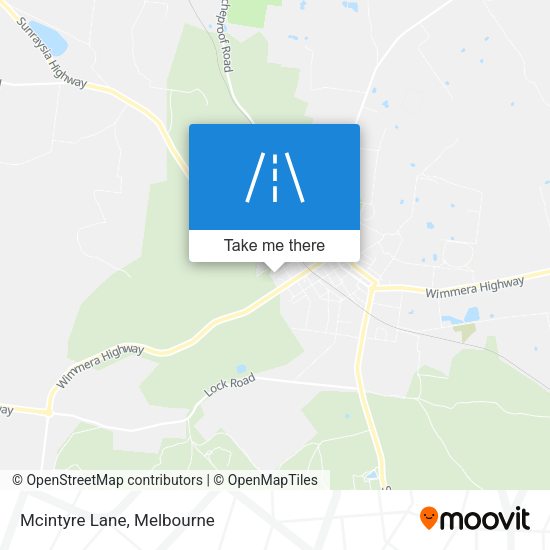 Mcintyre Lane map