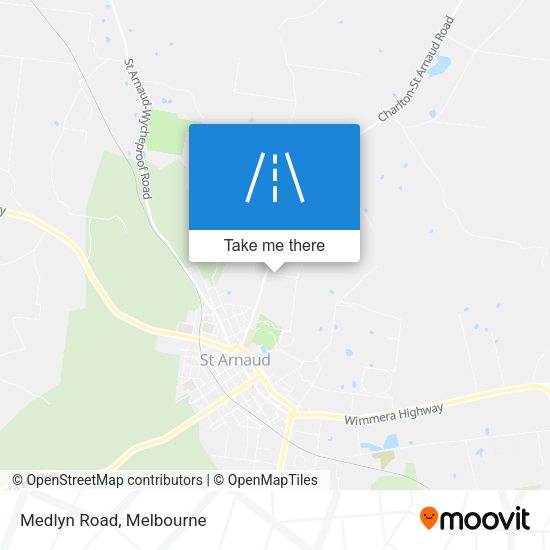 Medlyn Road map
