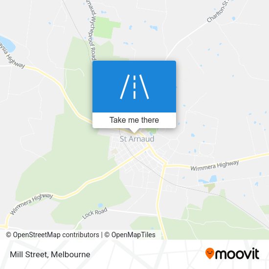 Mill Street map