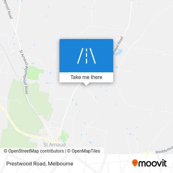 Prestwood Road map