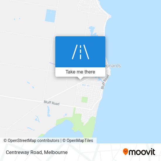 Centreway Road map