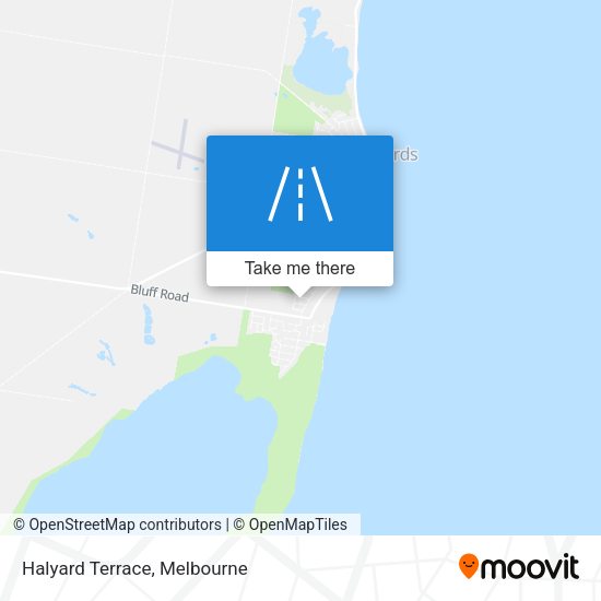 Halyard Terrace map