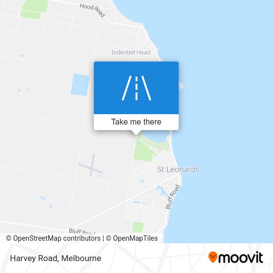 Harvey Road map
