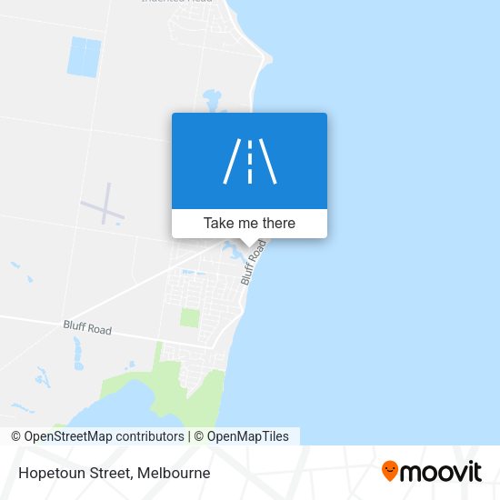 Hopetoun Street map