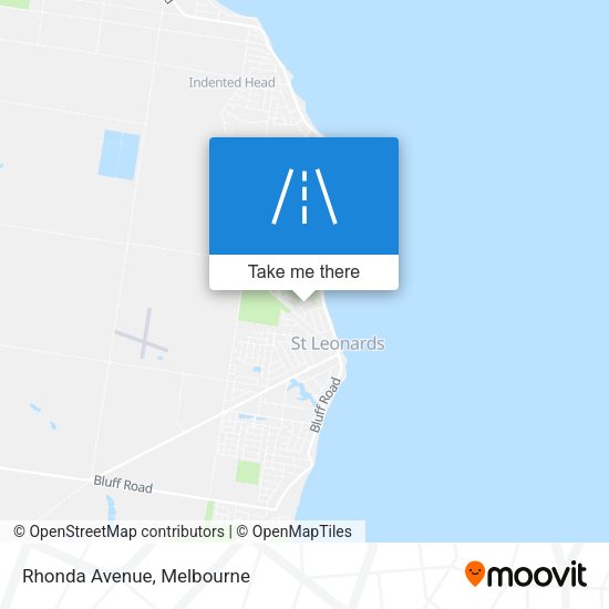 Rhonda Avenue map