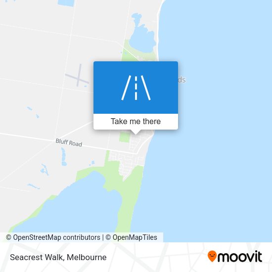 Seacrest Walk map