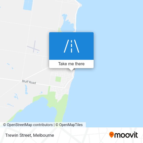 Trewin Street map