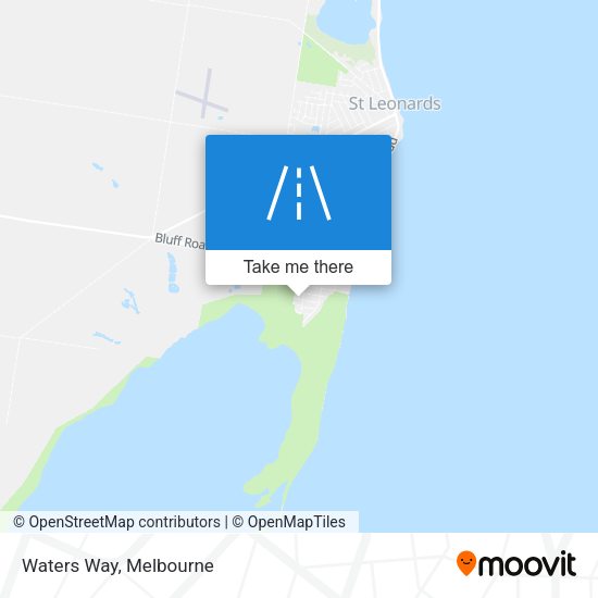 Waters Way map