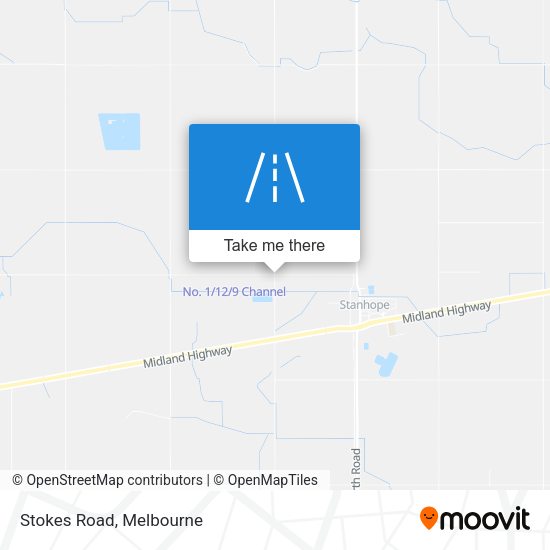 Stokes Road map