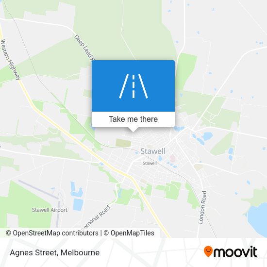 Agnes Street map