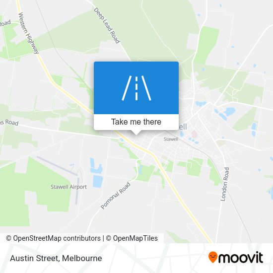 Austin Street map