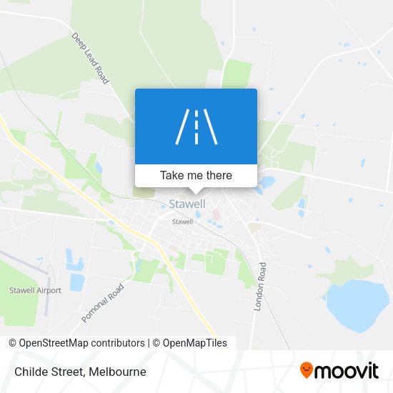 Childe Street map