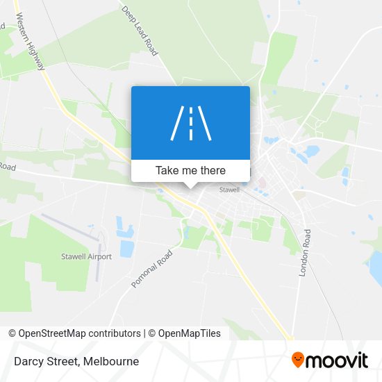 Darcy Street map