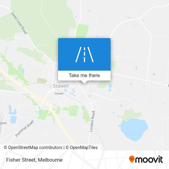 Fisher Street map