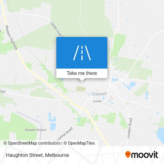 Haughton Street map