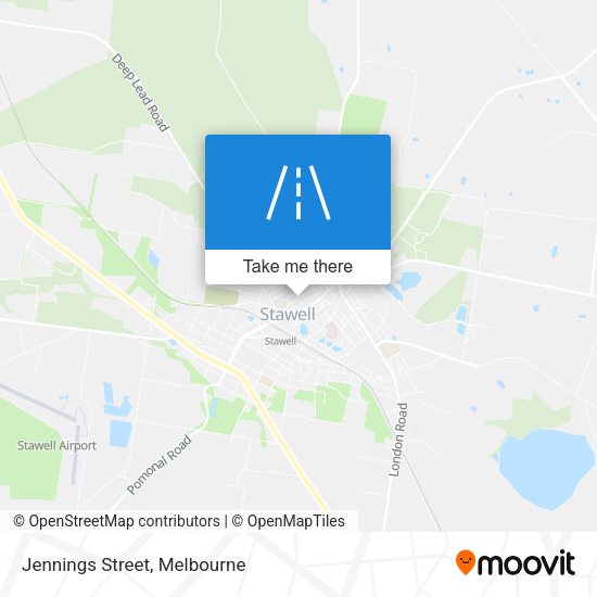 Jennings Street map