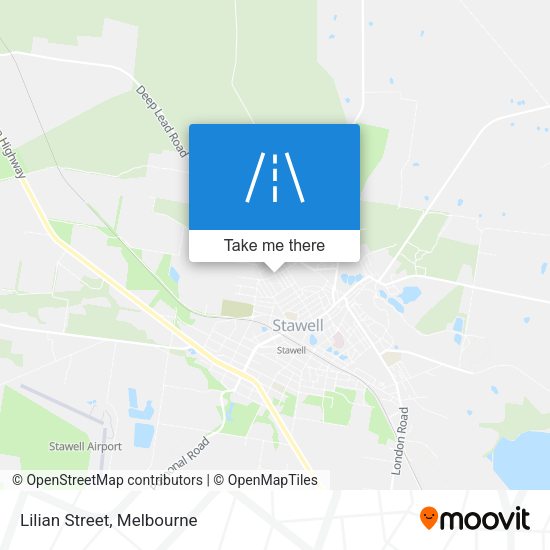 Lilian Street map