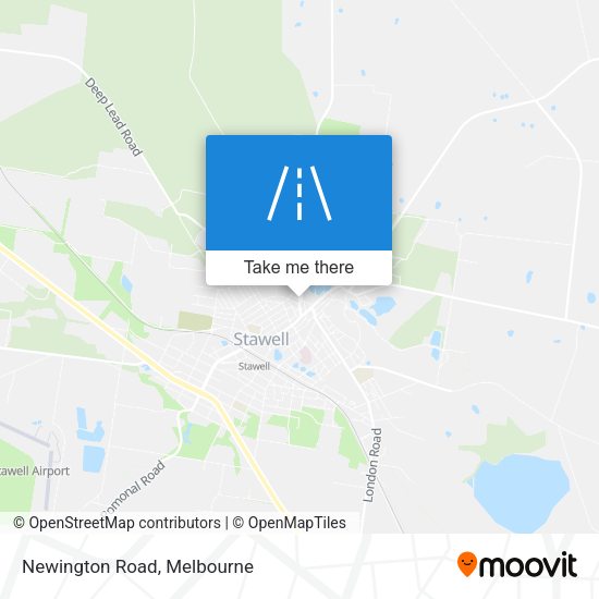 Newington Road map